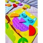 TOOKY TOY 4 in 1 Puzzle Montessori Blokų galvosūkiai
