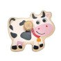TOOKY TOY Medinis Montesori galvosūkis „Fermos“ su derinimo smeigtukais