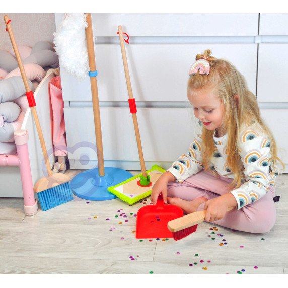 TOOKY TOY Medinis valymo rinkinys vaikams 6 vnt.