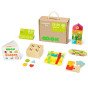 TOOKY TOY dėžutė XXL Montessori mokomoji 7in1 pojūčių dėžutė 22-24 mėnesiai