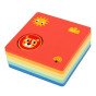 TOOKY TOY Montessori dėlionė Formos ir Spalvų Gyvūnai 6 Lentos FSC