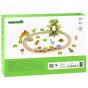 TOOKY TOY Medinis Magnetinis Traukinys Su Dinozaurais + Figūromis