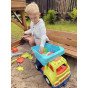 WOOPIE smėlio rinkinys su sunkvežimiu 52 cm XXL ir 20 dalių formelių