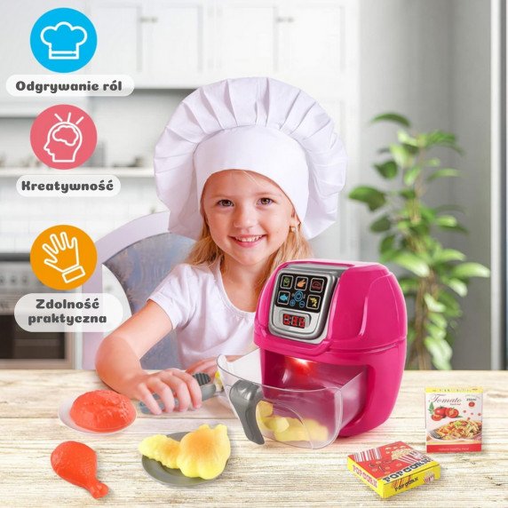 WOOPIE orkaite įrenginiams „Interactive Fryer“ mažiems šefams