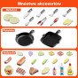 WOOPIE Grill Barbecue Sodo virtuvės interaktyvus LED komplektas XL, 31 vnt.