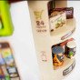 WOOPIE parduotuvės supermarketo vežimėlis pinigų skaičiuoklis Judami elementai + 65 priedų.