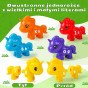 WOOPIE Montessori figūrėlės ugdymo rinkinys vienaragiai 