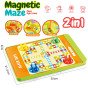 WOOPIE Magnetinis Labirintas 2 in 1 Ludo Žaidimas