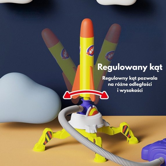 WOOPIE Dvigubo putų raketa, 6 vnt.