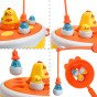 WOOPIE 4-in-1 Katapultų vištų žvejybos arkadinė žaidimų salė.