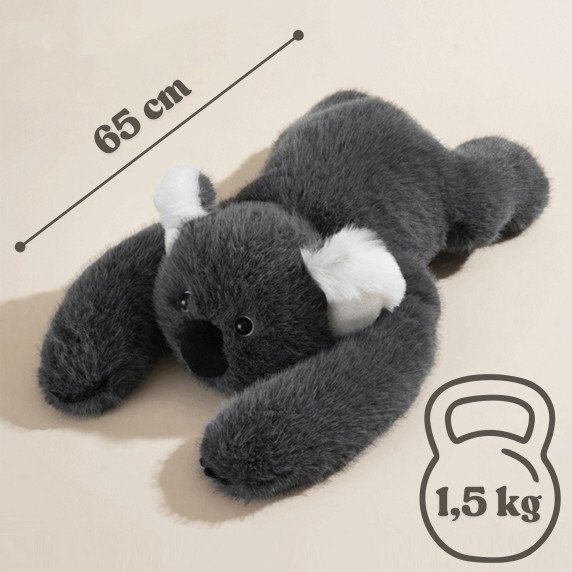 WOOPIE Koala anti-streso jutiklinis svorinis žaislas 65 cm 1500 g