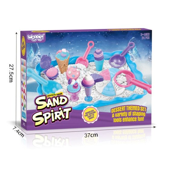 WOOPIE SANTAKA FAIROS Kinetic Santaka Rinkinys LEDAI KEŠGALVIS 24 vnt.果干
