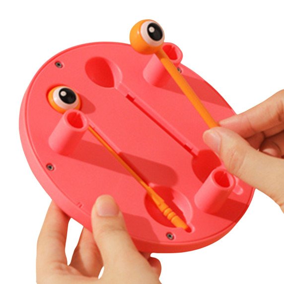 WOOPIE 4-in-1 vilkikas šikšnosparnių, cimbalių, pojūčių ratų, paleidimo sviedinio + mažas automobilis