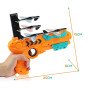 WOOPIE Automatinis Lėktuvo Paleidėjas su Ginklu + 4 Lėktuvai