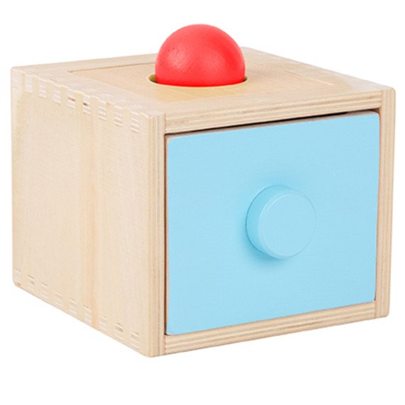 WOOPIE GREEN Medinis mokomasis stalčius 4-in-1 Montessori rūšiavimo morkų žaidimas FSC