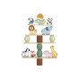 WOOPIE GREEN Balansuojantys mediniai gyvūnai stambinami puzzle FSC