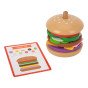 WOOPIE GREEN Medinis Burgerių Restorano Puzzle Vaikams 15 Dalys FSC Sertifikuotas