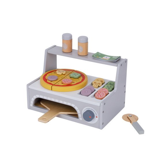 TOOKY TOY Picerija iš Medžio – Picos Krosnelės Priedai