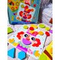TOOKY TOY 4 in 1 Puzzle Montessori Blokų galvosūkiai