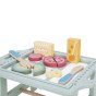 TOOKY TOY pusryčių rinkinys su lėkšte ir priedais