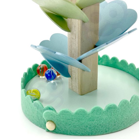 TOOKY TOY Medinis Spalvingas Sukantis Bokštas Vaikams