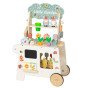 TOOKY TOY Sodo vežimėlis Medinė Parduotuvė 57 vnt.