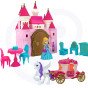 Interaktyvus stebuklingas princo rūmai „WOOPIE“ rinkinys su princese + karieta ir priedai