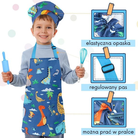 WOOPIE Dino Mažo Virėjo Rinkinys