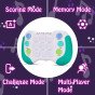 WOOPIE Pop-It Elektroninis Arkadinis Žaidimas Fidget Žaislas Gamepad Mėlynas