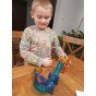WOOPIE Magnetiniai Blokai su Šviesia Plokštele Su Kuuliuke 49 vnt.