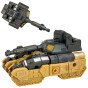 WOOPIE 3-in-1 Transformuojamas robotas tankas ir šautuvas su strėlėmis, rudas