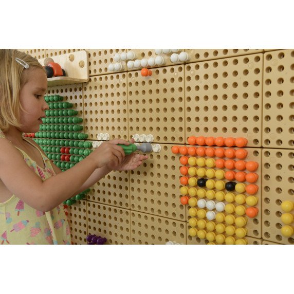 MASTERKIDZ 8 dalų skrūvmaigtukų įrankių rinkinys STEM mokslui ir kūrybiškumui.