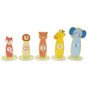 TOOKY TOY Mėtymo į Taikinį Medinis Įgūdžių Žaidimas Šachmatos 15 vnt.