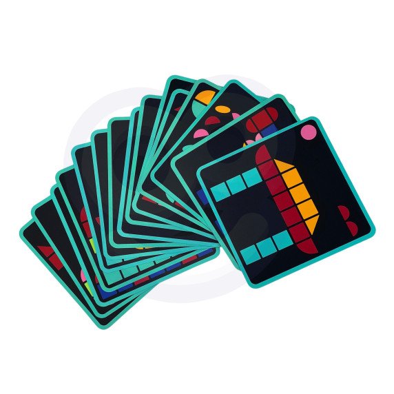 TOOKY TOY Medinis mozaikinis Montessori galvosūkis