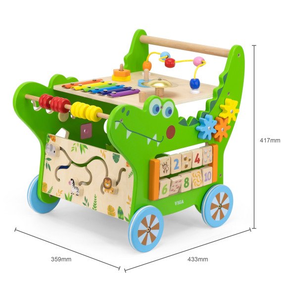 VIGA Medinis švystantis krokodilas 