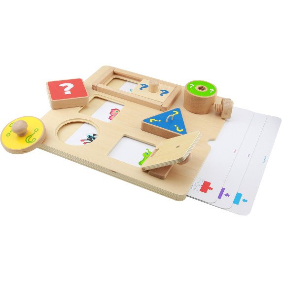 MASTERKIDZ Edukacinė lenta Atminties mokymosi Montessori
