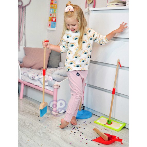 TOOKY TOY Medinis valymo rinkinys vaikams 6 vnt.