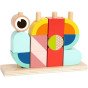 TOOKY TOY Kūrybinis medinis 3D kosmoso blokų krabas