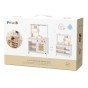 VIGA PolarB medinis virtuves 2-in-1 parduotuve, baltos virtuvės priedai stalas