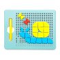 WOOPIE Magnetinis galvosūkis 2 į 1 magnetinė piesimo lenta 112 vnt.