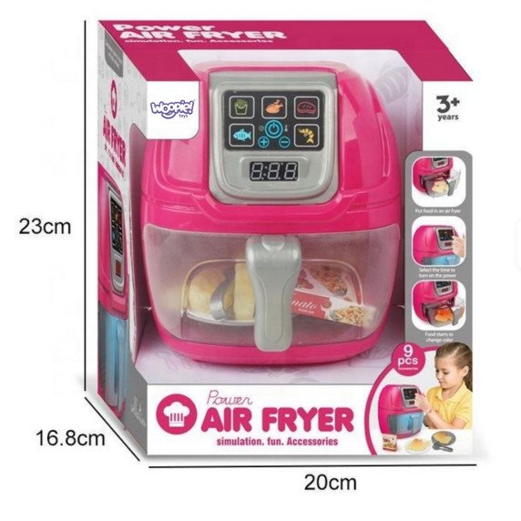 WOOPIE orkaite įrenginiams „Interactive Fryer“ mažiems šefams