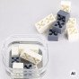 WOOPIE DIY statybos rinkinys, kuris leidžia pastatyti sapnų namą iš plytelių, 603 vnt.