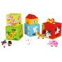 WOOPIE GREEN Ūkininkavimo dėžės kubas puzzle + figūrėlės 10 vnt.