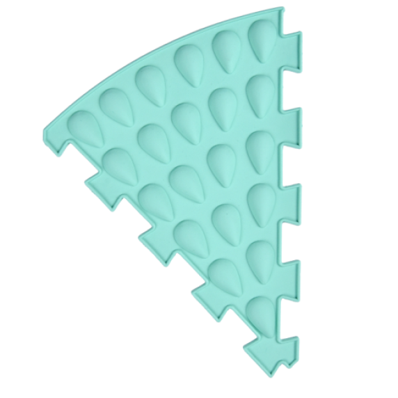 Moduliniai sensoriniai kilimėliai Ortek „Puzzle Mix“ (8 + 8 vnt.)