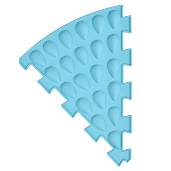 Moduliniai sensoriniai kilimėliai Ortek „Puzzle Mix“ (8 + 8 vnt.)