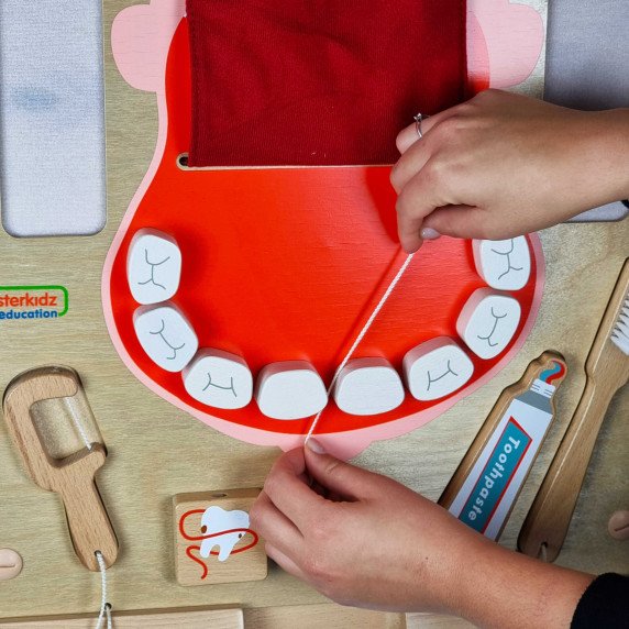 MASTERKIDZ Burnos higienos mokomoji lenta