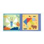 TOOKY TOY Tangram galvosūkis vaikams, mokantis figūrų formų formų 18 vnt.