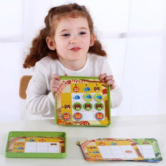 TOOKY TOY Sudokų žaidimas vaikams miško versija