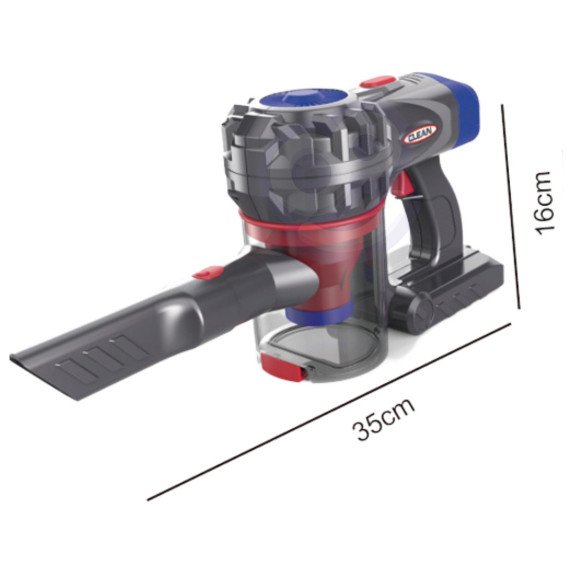 WOOPIE 3-in-1 Interaktyvus vertikalus siurblys vaikams su siurbimo funkcija