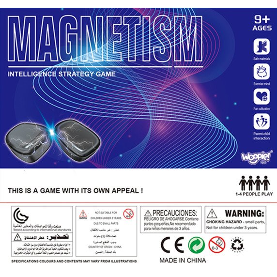 WOOPIE žaidimas su magnetiniais akmenimis virvėje 20 vnt.